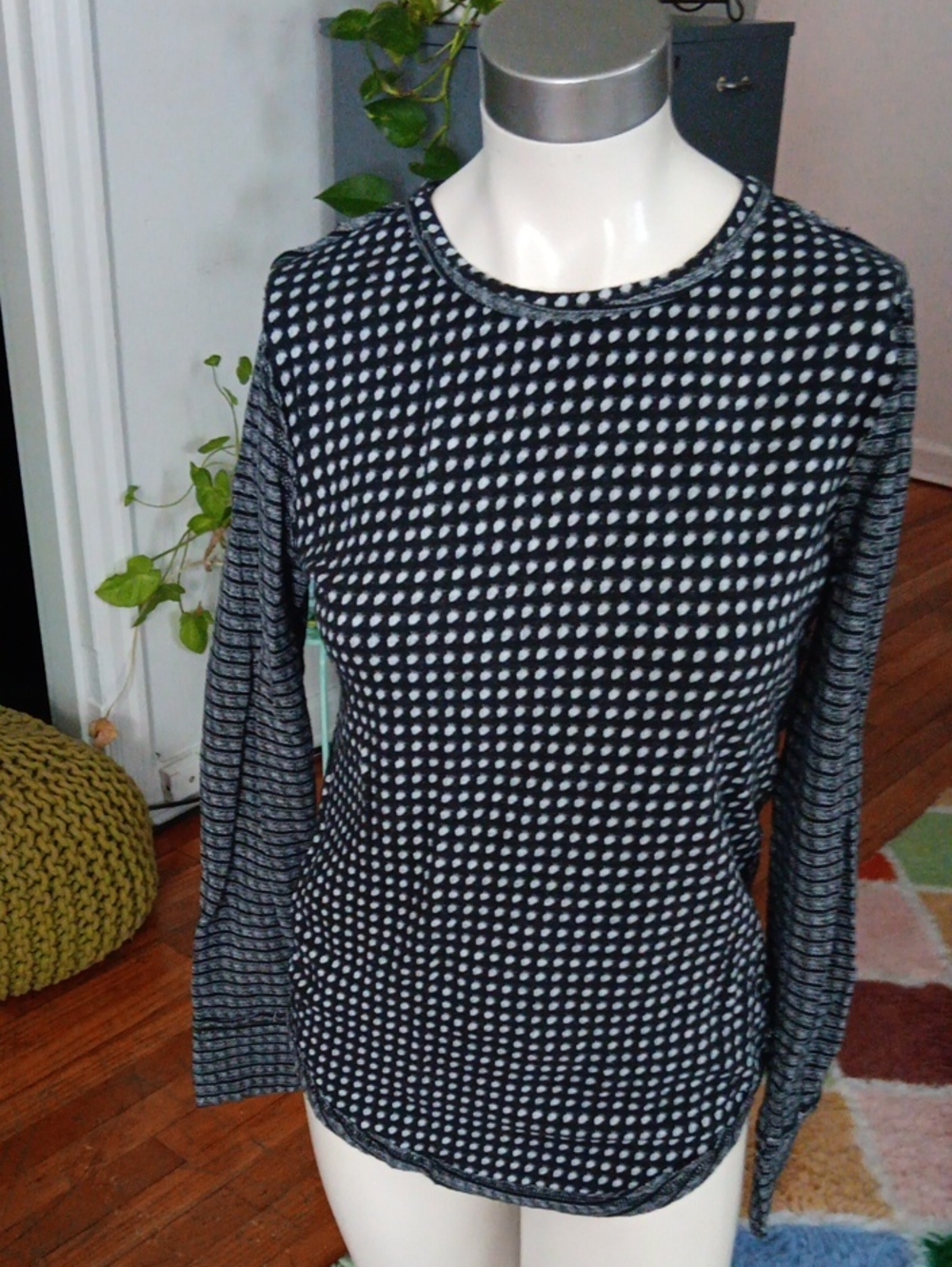 Easel Longsleeve Patterned Shirt Size Large